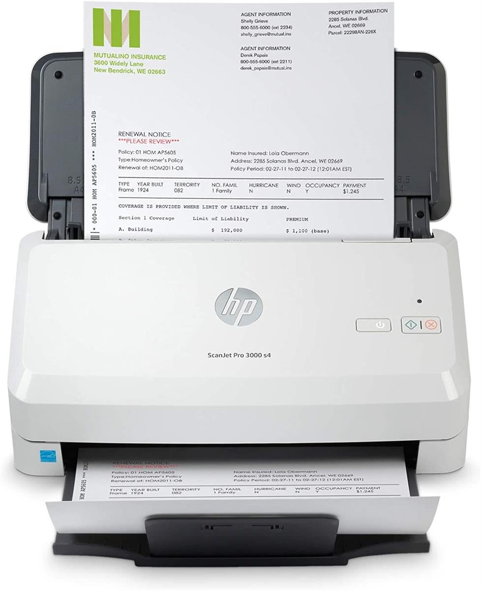 HP Scanjet Pro 3000 S4 Sheet-Feed Scanner