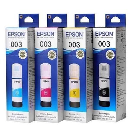Epson 003 Original EcoTank Ink Bottle Black Cyan Magenta Yellow Price in Pakistan