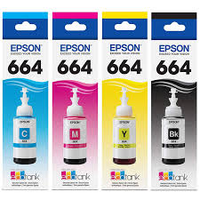 Epson 664 Color Original EcoTank Ink Bottle (Cyan Magenta Yellow) Price in Pakistan